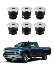 Body Mount Bushing Kit Compatible with 1999-2007 Ford F250 F350 60 PCS Black