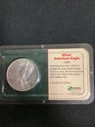1993 American Silver Eagle UNC in Littleton Packaging