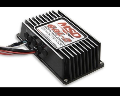 MSD 64213 6AL-2 Ignition Control-Black 2-Step Rev Limiter (6421)