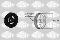 1X Sasic 2156040 Riemenscheibe Kurbelwelle FüR Ford