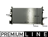 Mahle Cr 1102 000P KüHler, MotorküHlung FüR Chevrolet Opel Saab
