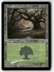 Forest (Retro Frame) #297 Foil - Innistrad Remastered MTG