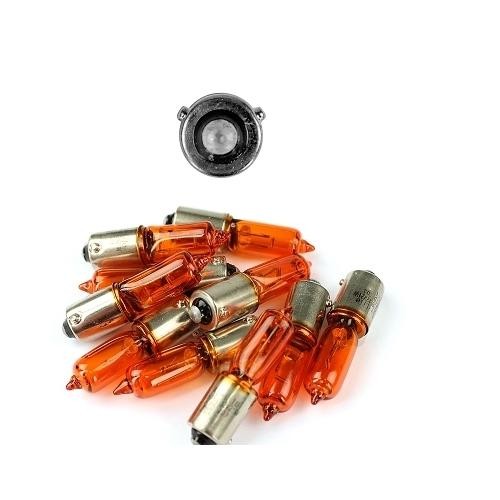 Ampoule temoin bau9s 12v 21w orange homologuee pour clignotant auto