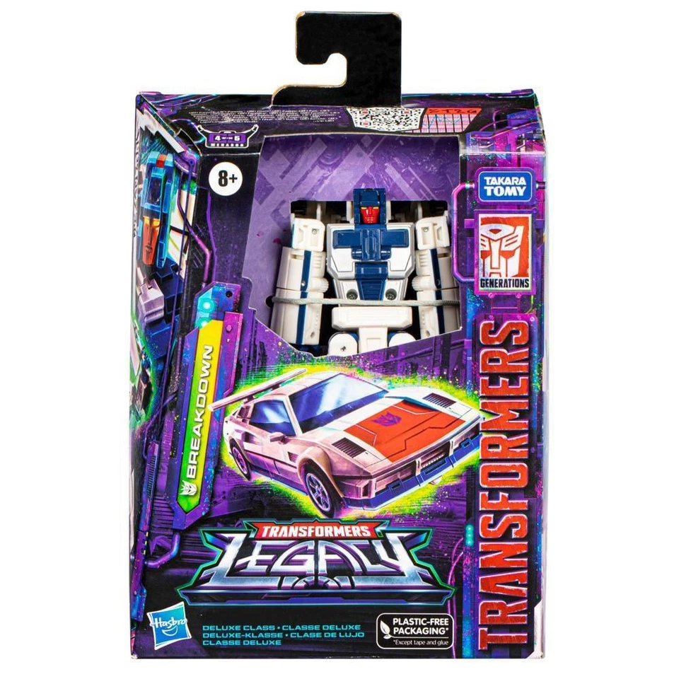 Transformers Legacy BREAKDOWN Deluxe Class Action Figure - Image 4 of 4