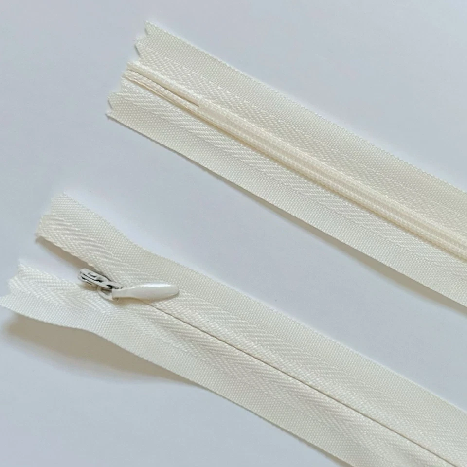 5 piezas—31,5” cremallera invisible, #3 color beige, 1 forma de abrir Foto 2 de 2