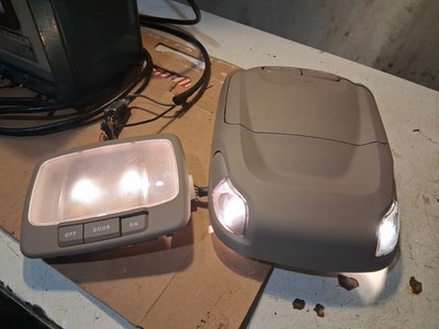 2001-06 Hyundai Santa Fe Overhead Console Storage & Back Seat Map Reading Lights