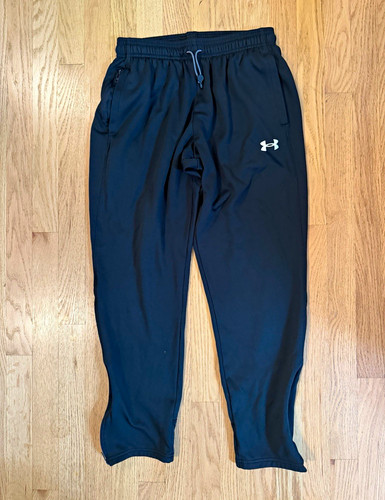 Under Armour Women’s Black Fleece Storm Pants M Drawstring Pockets