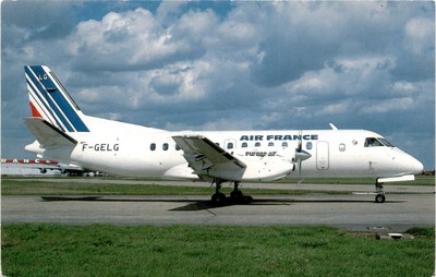 LG, F-GELG, Air France, Europe Air, Paris-Orly, Jacques Guil Postcard
