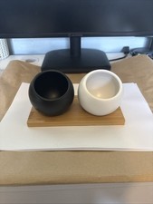 Dunelm Ceramic Salt & Pepper Pinch Pots