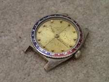 Lucerne Vintage Mens Diver Watch BFG 866 Claro Movement Incomplete Rough Project