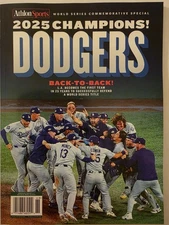 ATHLON SPORTS WORLD SERIES COMMEMORATIVE SPECIAL 2025 CHAMPIONS! DODGERS BACK TO