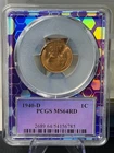1940 D Wheat Cent PCGS MS64RD