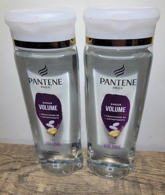 PANTENE PRO V SHEER VOLUME  SHAMPOO 12 oz Pack of 2 - GREAT PRICE