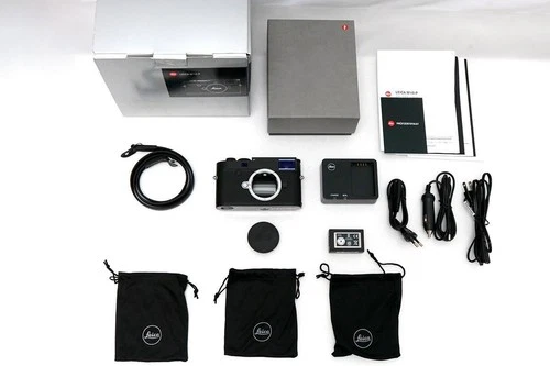 Leica M10-P Typ3656 Black Chrome Digital Rangefinder Camera w/Body cap, Shoe cap