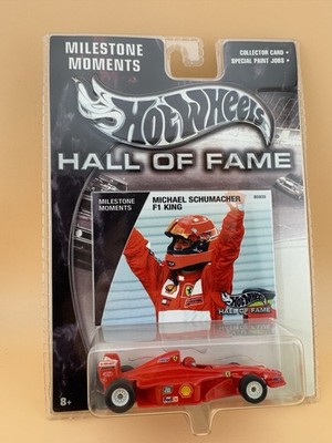 ホットウィール hotwheels HALL OF FAME Hot Wheels 2002 Hall of Fame 2001 Ferrari Michael Schumacher F1