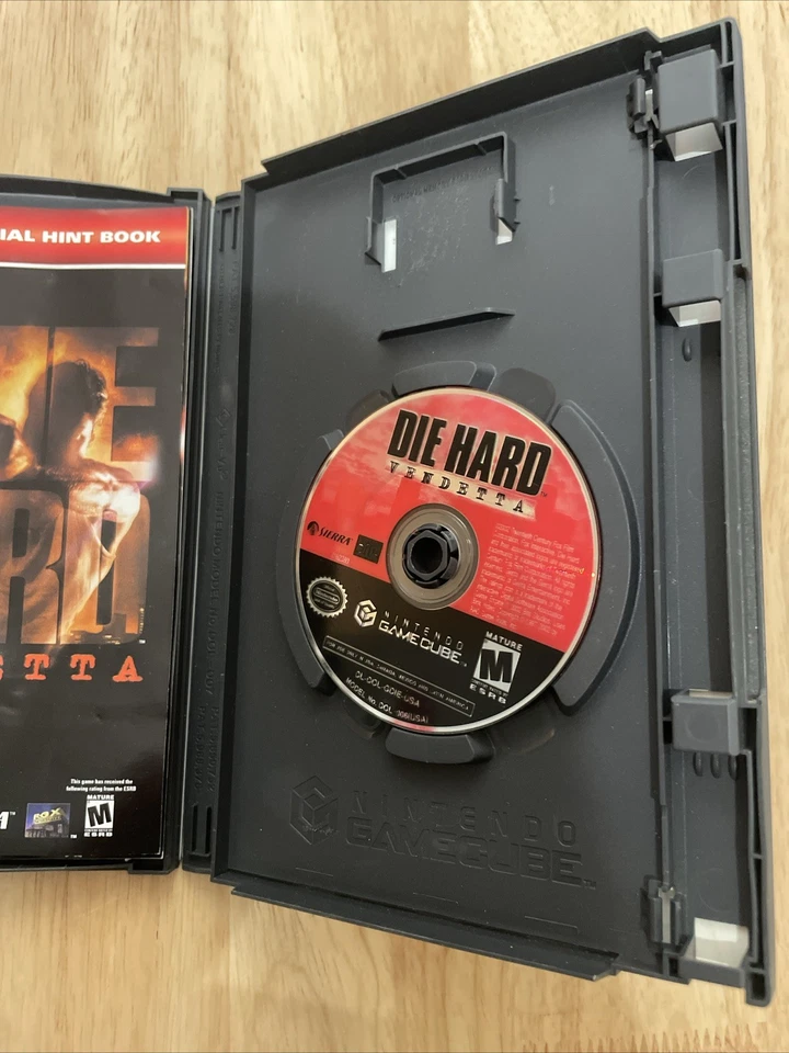 Die Hard: Vendetta (Nintendo GameCube, 2002) - CIB Complete - Tested Working - Image 4 of 4