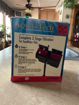 AQUA-TECH EZ-CHANGE 6-PACK REPLACEMENT FILTER CARTRIDGES for Water Purifiers