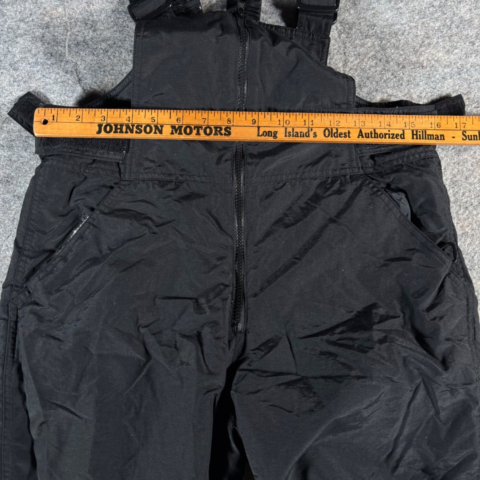 Columbia Sportswear Black Ski Snow Bib Overalls Pants Youth Size 14/16 152 XL