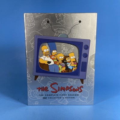 The Simpsons Complete First Season DVD Set 3-Disc Collectors Edition - Fox TV