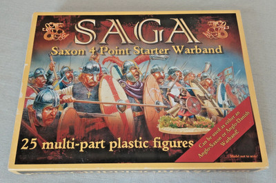 Gripping Beast SAGA Saxon 4 Point Starter Warband, Roman (New but not complete)