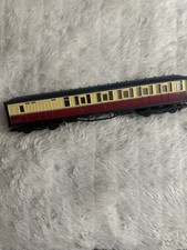 Hornby R4190 BR Brake Coach OO Gauge Crimson/Cream GC- See Photos - A48