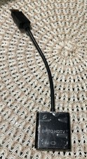ONN HDMI to VGA Adapter Black HDMI Standard Male to VGA Female 1:1 ONNATH0057