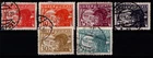 Austria 1923: State Capitals (ANK 433-441) Original Rubber with Fold (ANK €70)