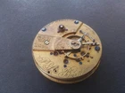Antique 1872 Waltham 11j Pocket Watch Movement KEY WIND P.S BARTLETT Mod. 1857