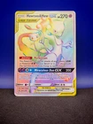 Pokemon Mewtwo and Mew GX Unified Minds Rainbow Secret Rare Card 242/236
