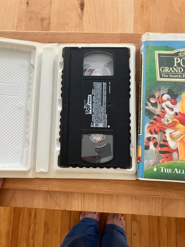 2 Disney VHS movies - Toy Story Special Edition and Poo's grand adventure $5 - Image 2 of 4