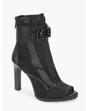 Karl Lagerfeld Paris Blayze Peep Toe Bootie Womens Size 9.5 - NEW IN BOX