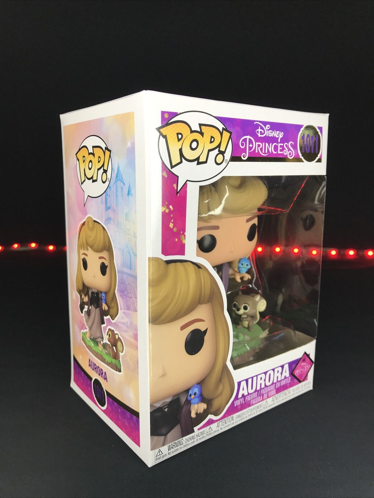 Boneco Funko Pop Aurora 1011 A Bela Adormecida Disney