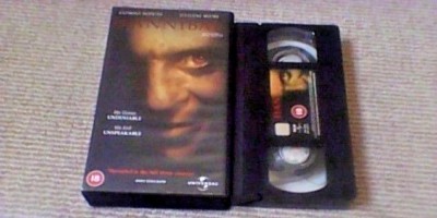 HANNIBAL UNIVERSAL UK PAL VHS VIDEO 2001 Anthony Hopkins Ridley Scott Horror