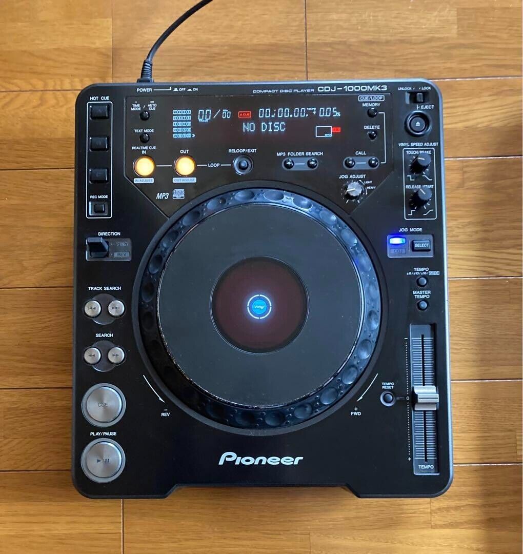 Pioneer DJ CDJ-1000MK3 Digital CD Deck CDJ 1000 MK3 Turntable Player USED