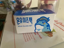 SHINEE X JINRO Special Collaboration MD OFFICIAL SHOT GLASS SET (2 SOJU GLASSES)