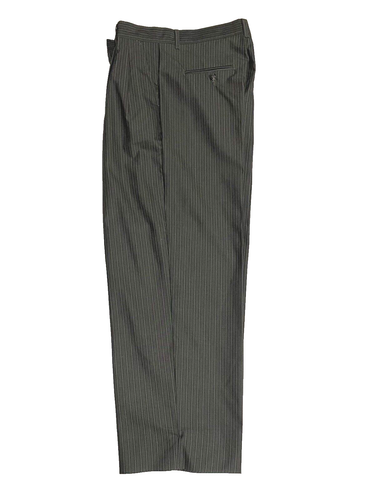 Van Heusen Boys Dress Pants Gray Striped Size 16 Polyester Rayon 28"x27" - Picture 15 of 21