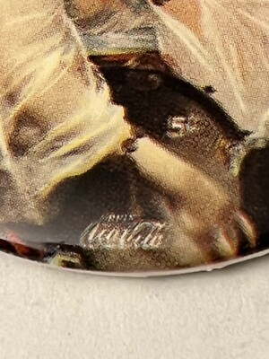 5 Vintage Coca Cola Coke Advertisement Mirrors Gypsy Girl Tonic