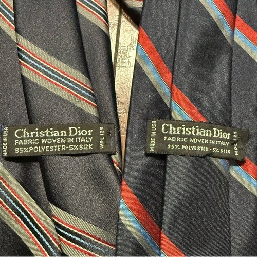 Cravatte Christian Dior set di 2 - Foto 3 di 3