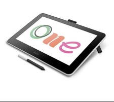 Wacom One 13.3 inch Graphics Tablet - Flint White DTC133W0A 