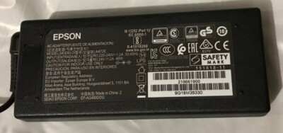 Genuine EPSON A472E Epson Workforce DS-860 / DS-870 Scanner Ac Adapter / PS
