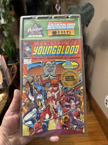 ROB LIEFELD YOUNGBLOOD 1993 IMAGE COMICS PEDIGREE COLLECTION ISSUES #1-4 SEALED