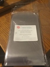 21Pcs Ultra-strong Clear Stamp and Die Storage Bag 5 1/2 X 9 3/8  