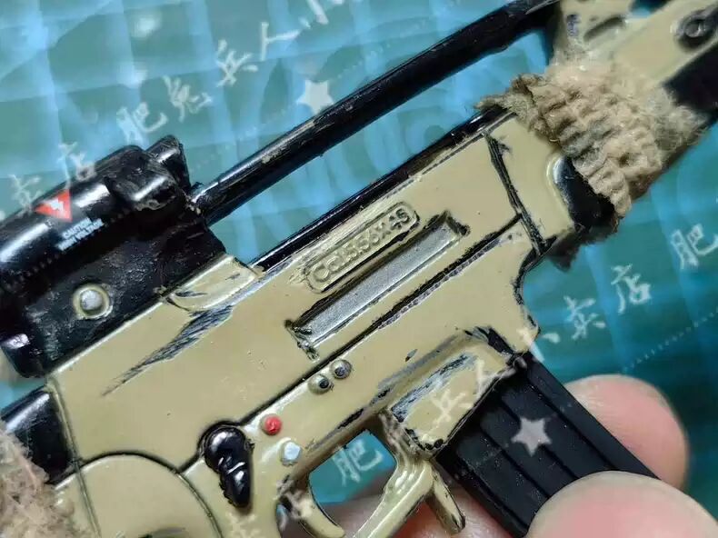 XM8-Sand Assault Rifle Apply To 1/6 Scale Figure Kit Armory
