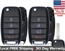 2x New Replacement Key Fob Remote SHELL / CASE For Select Kia Vehicles.