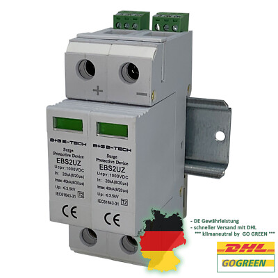 Surge Protection Device , DC Überspannungsschutz , Fernüberwachung möglich , 2TE