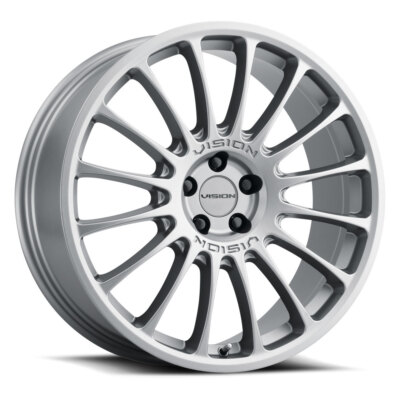 Vision 477 Monaco 18X8 +38 Graphite Wheel Rim 5x120 (QTY 1) 477-8812MG38