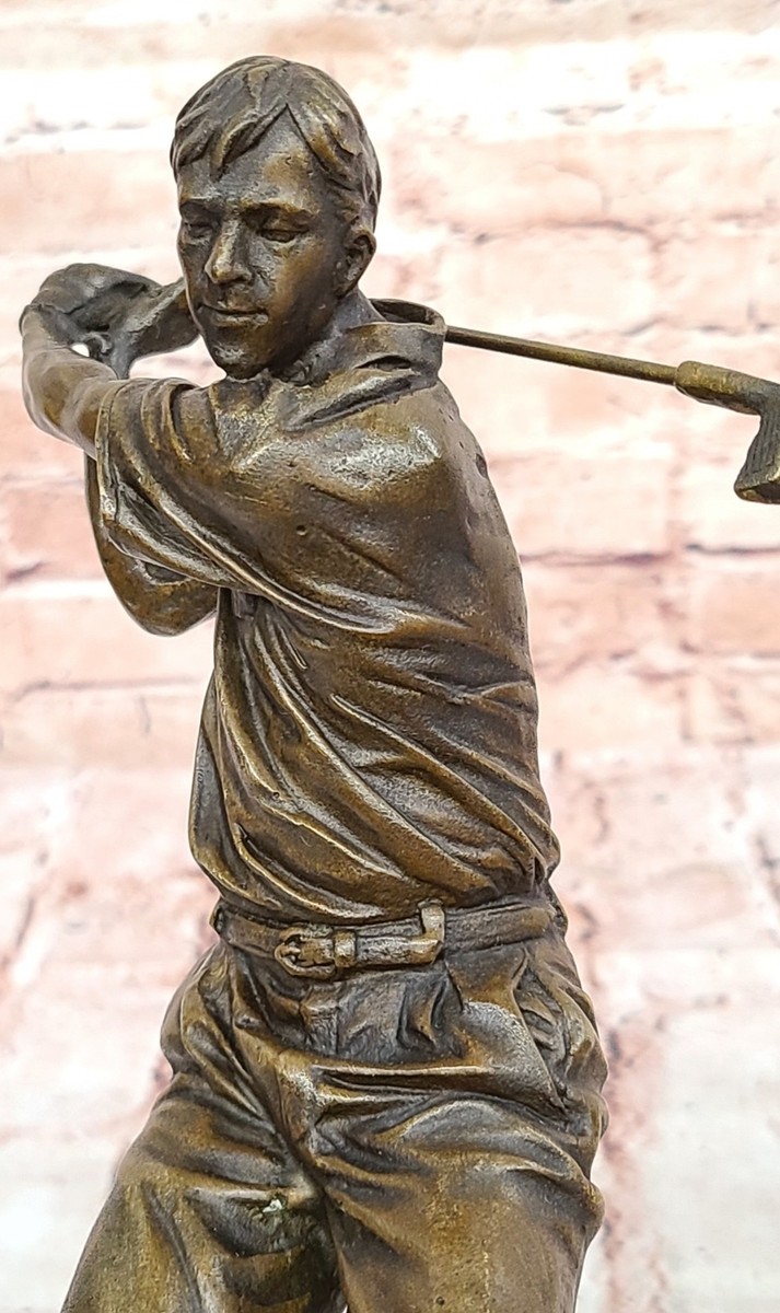 Bobby Jones Golfer Masters Grand Slam Champion Golf Art Bronze
