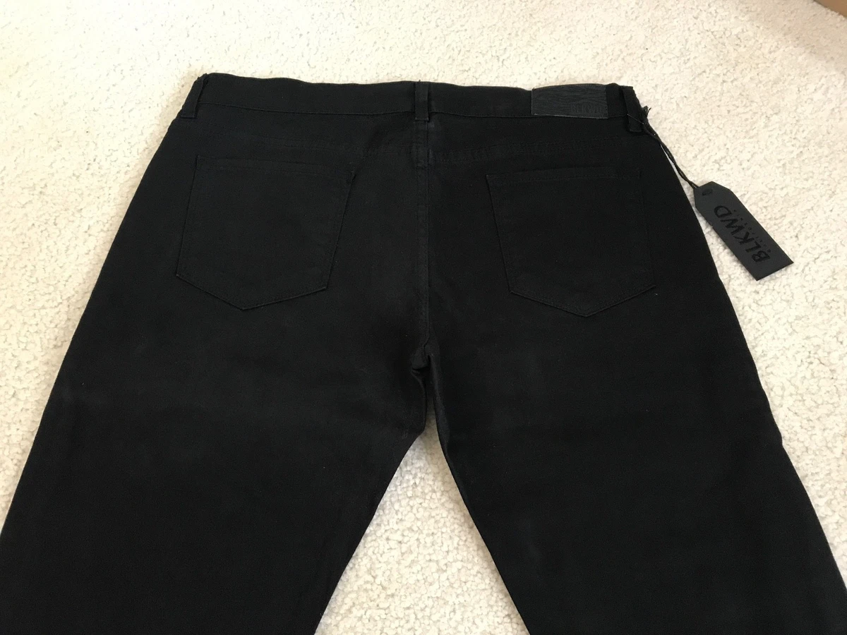 BLACKWOOD DENIM BLACK JEANS SZ 36 NEW supreme palace