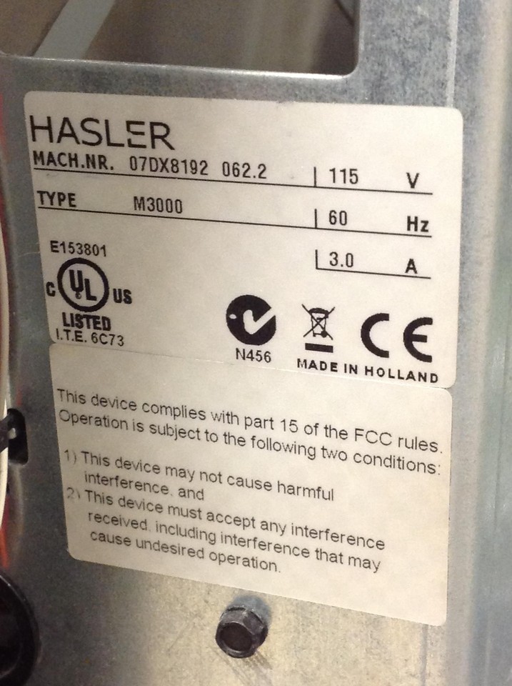 Hasler Neopost M3000 Automated Mail Envelope Folder Inserter Sealer