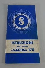 Operating Instructions / Manual Sachs 175 Engine Stand 03/1954